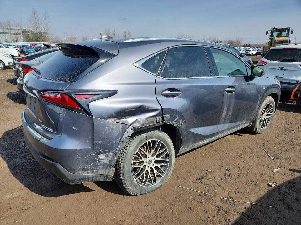 46540756 :رقم المزاد ، JTJBARBZ7H2135463 vin ، 2017 Lexus Nx 200t مزاد بيع