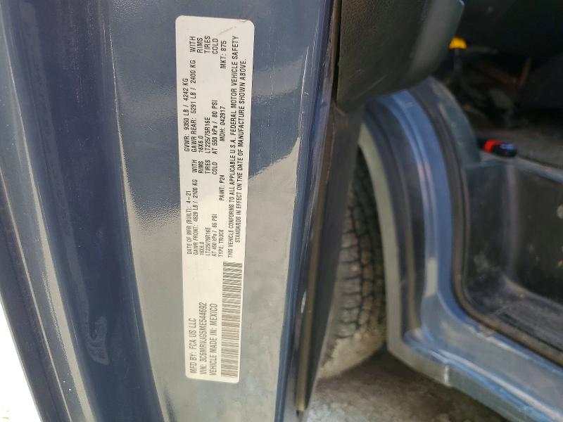 Продаж на аукціоні авто 2021 Ram Promaster 3500, vin: 3C6MRVJG5ME544692, номер лоту: 46659976