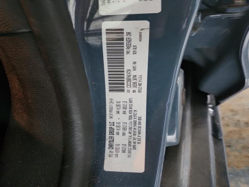 2015 Chrysler 200 მანქანა იყიდება აუქციონზე, vin: 1C3CCCBB6FN614734, აუქციონის ნომერი: 46487546