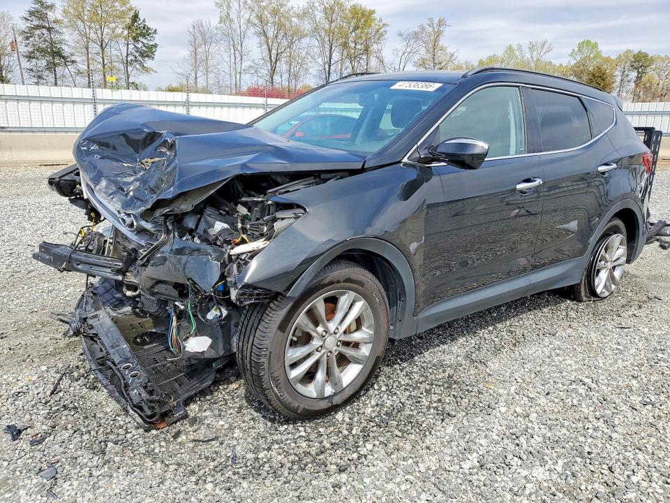 47536386 :رقم المزاد ، 5XYZU4LA3HG447032 vin ، 2017 Hyundai Santa Fe Sport مزاد بيع