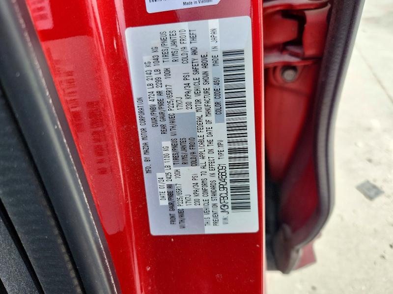 Aukcja sprzedaży 2024 Mazda Cx-5, vin: JM3KFBCL9R0456091, numer aukcji: 41764906