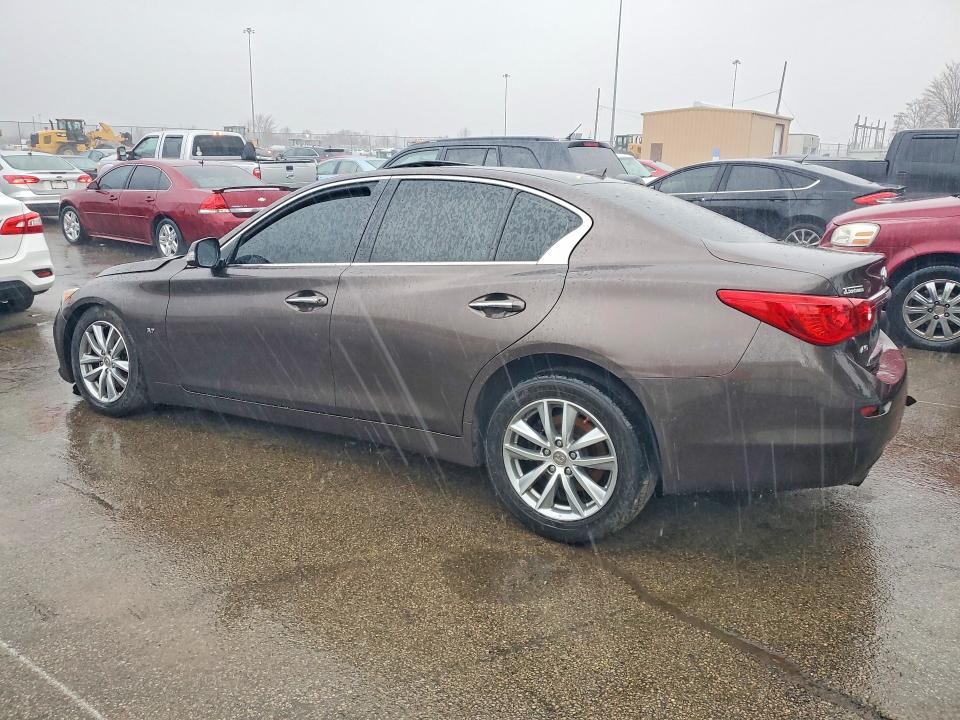 45648026 :رقم المزاد ، JN1BV7AR3FM403149 vin ، 2015 Infiniti Q50 مزاد بيع