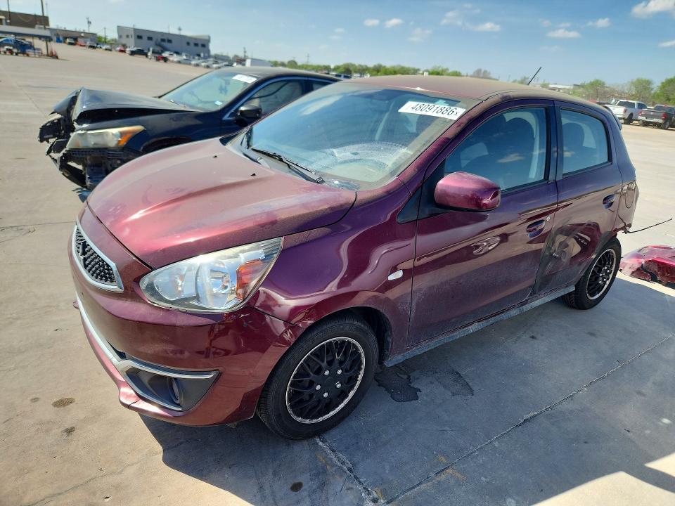 Продаж на аукціоні авто 2019 Mitsubishi Mirage, vin: ML32A3HJ8KH010626, номер лоту: 48091886