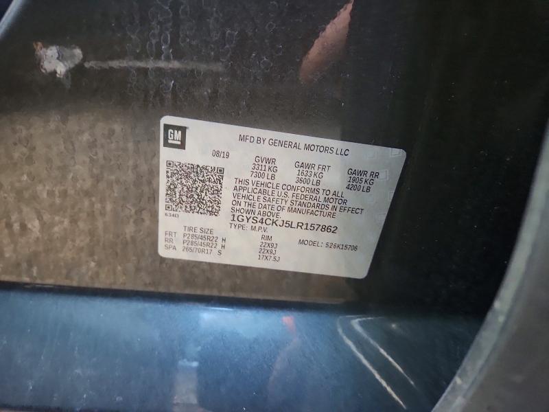 Продажа на аукционе авто 2020 Cadillac Escalade, vin: 1GYS4CKJ5LR157862, номер лота: 45917556