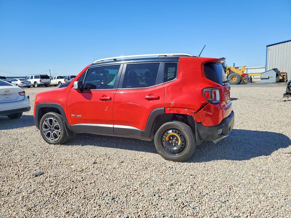 2016 Jeep Renegade მანქანა იყიდება აუქციონზე, vin: ZACCJBDT5GPC75586, აუქციონის ნომერი: 46099126
