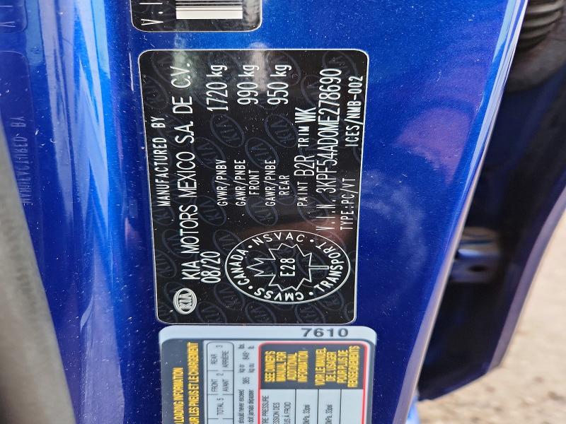 Aukcja sprzedaży 2021 Kia Forte Ex 4dr, vin: 3KPF54AD0ME278690, numer aukcji: 48046246