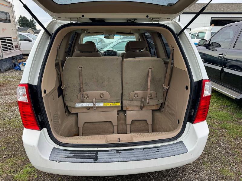 2006 Kia Sedona მანქანა იყიდება აუქციონზე, vin: KNDMB233766022936, აუქციონის ნომერი: 41850386