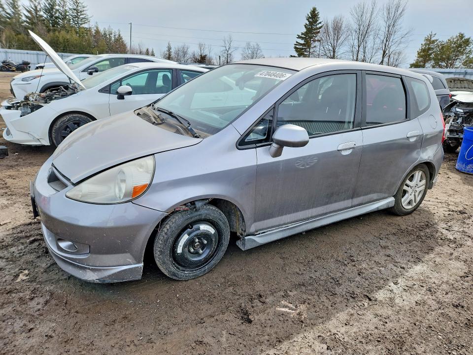 47048406 :رقم المزاد ، JHMGD38627S812491 vin ، 2007 Honda Fit مزاد بيع