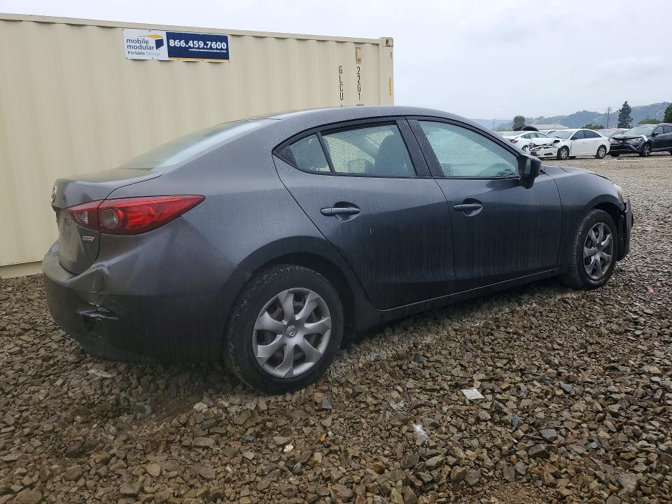 2016 Mazda 3 მანქანა იყიდება აუქციონზე, vin: JM1BM1T70G1355086, აუქციონის ნომერი: 48190156