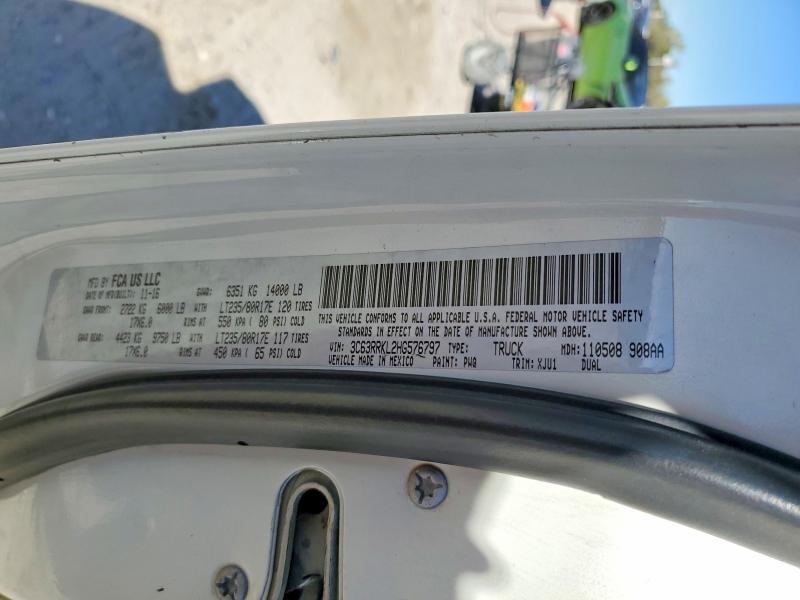Продажа на аукционе авто 2017 Ram 3500, vin: 3C63RRKL2HG576797, номер лота: 46065566