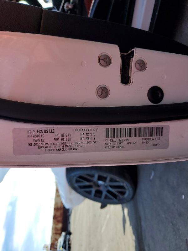 Продаж на аукціоні авто 2016 Dodge Challenger, vin: 2C3CDZFJ9GH264379, номер лоту: 79817145