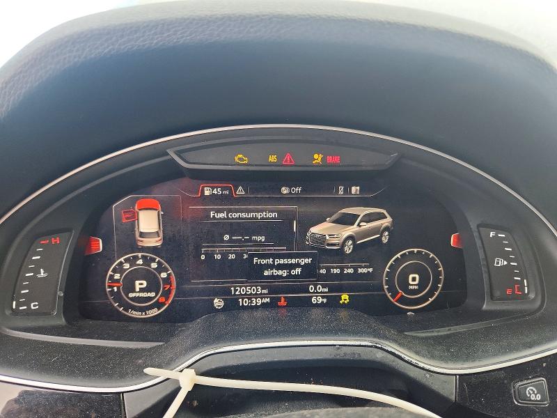 47825076 :رقم المزاد ، WA1LAAF75HD024538 vin ، 2017 Audi Q7 مزاد بيع