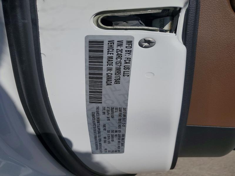 2021 Chrysler Pacifica მანქანა იყიდება აუქციონზე, vin: 2C4RC1S71MR517849, აუქციონის ნომერი: 45755126