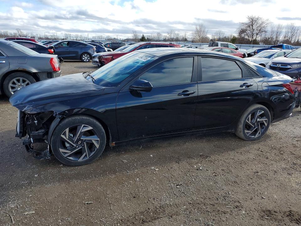 46847706 :رقم المزاد ، KMHLM4DGXRU775987 vin ، 2024 Hyundai Elantra مزاد بيع