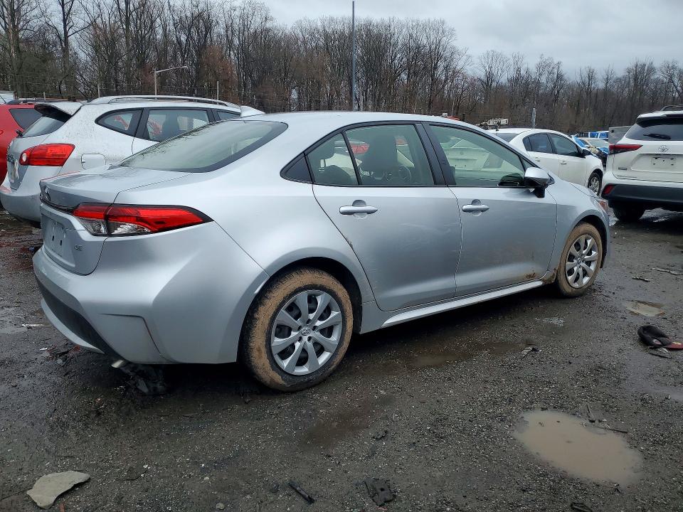 2022 Toyota Corolla მანქანა იყიდება აუქციონზე, vin: JTDEPMAE0N3030320, აუქციონის ნომერი: 46013566