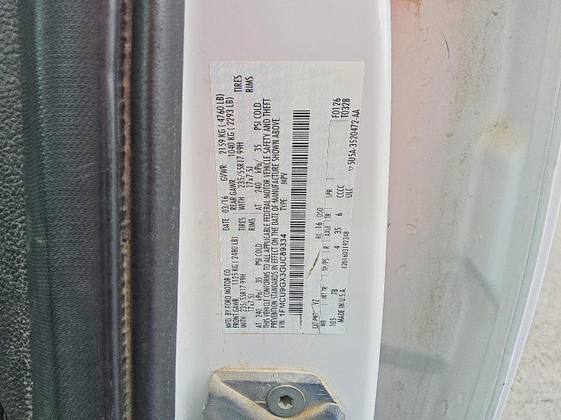 Auction sale of the 2016 Ford Escape, vin: 1FMCU9GX3GUC89334, lot number: 41839226