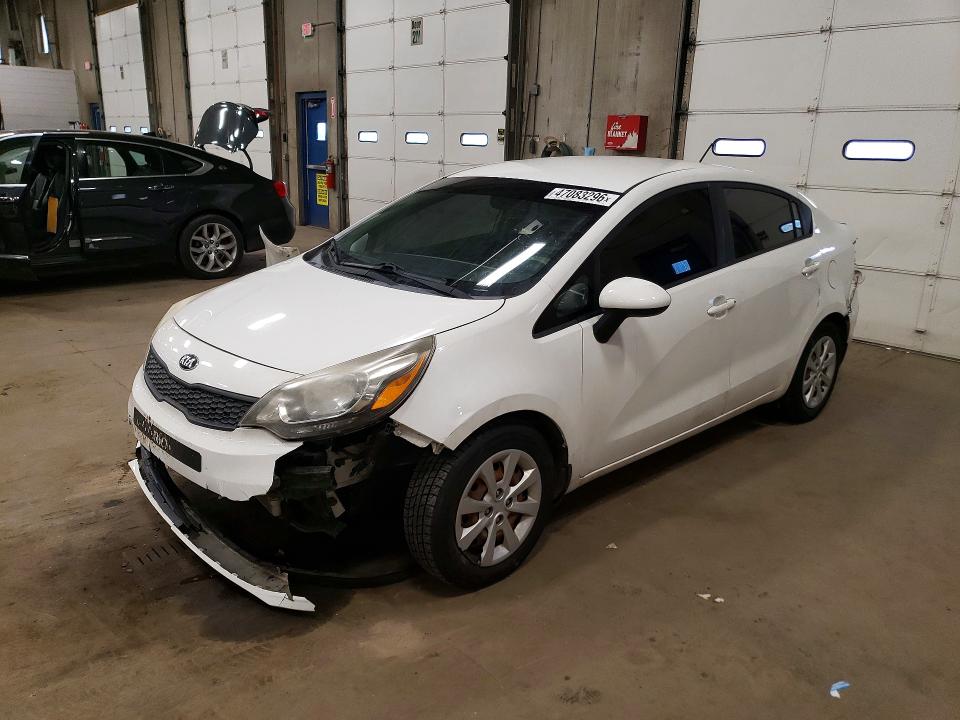 2017 Kia Rio მანქანა იყიდება აუქციონზე, vin: KNADM4A38H6012828, აუქციონის ნომერი: 47083296
