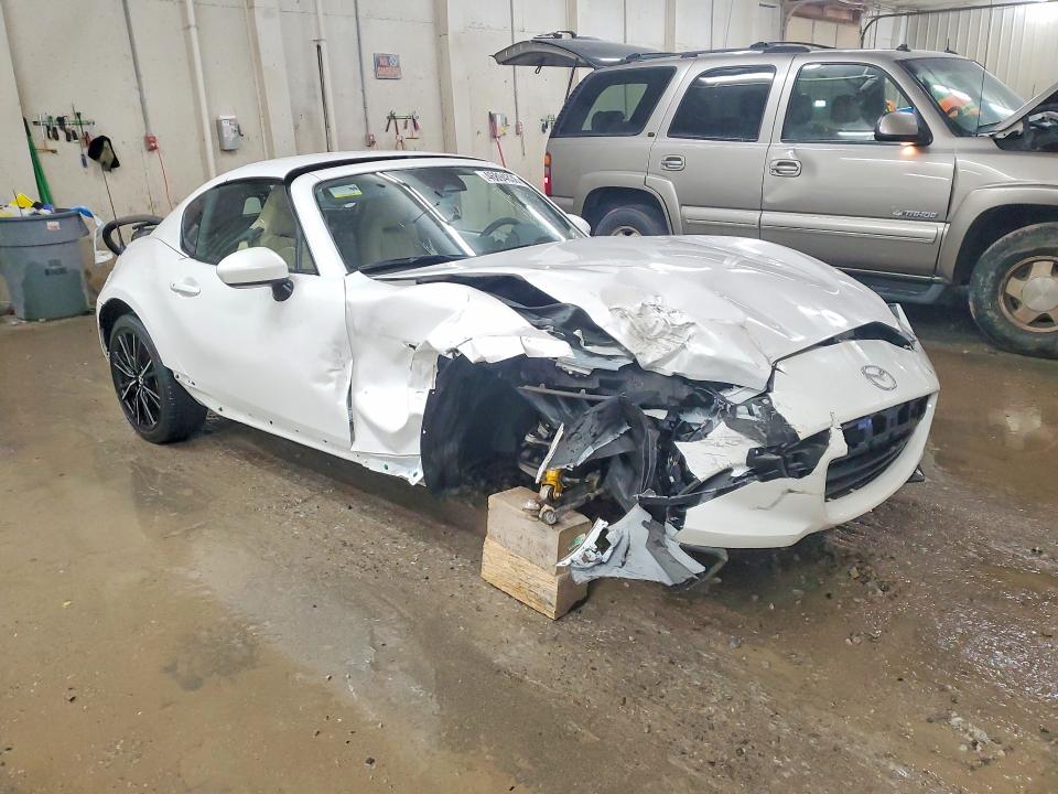 46894836 :رقم المزاد ، JM1NDAM7XR0608807 vin ، 2024 Mazda Mx-5 Miata مزاد بيع