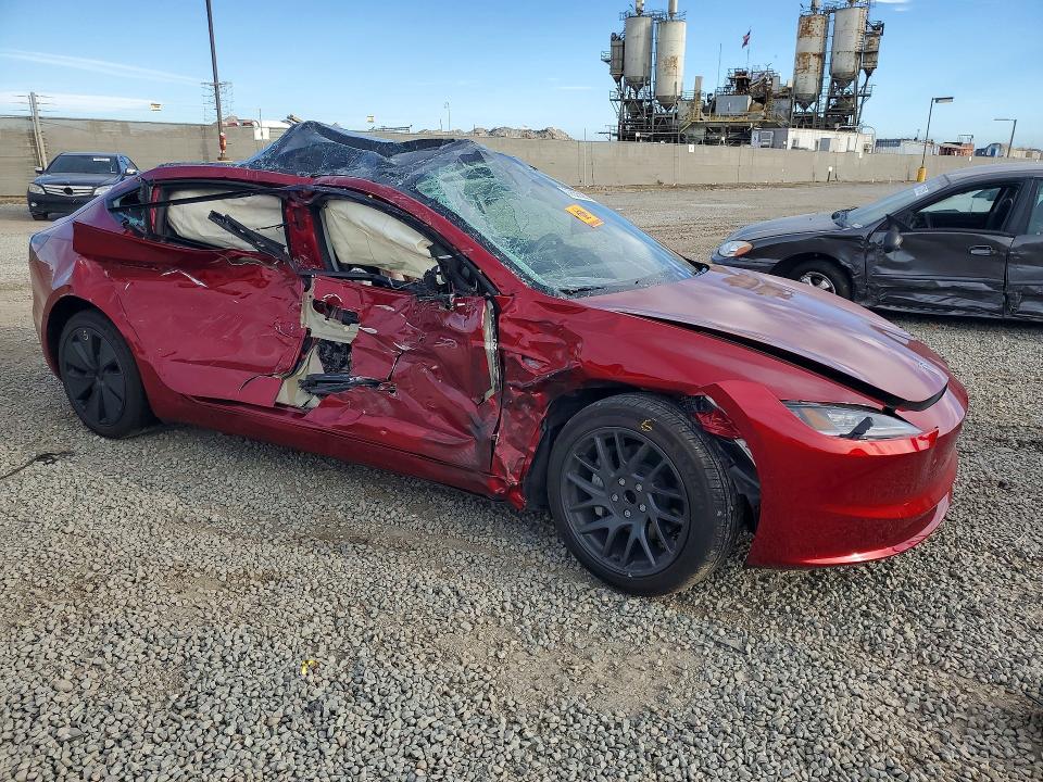 2025 Tesla Model 3 მანქანა იყიდება აუქციონზე, vin: 5YJ3E1EA7SF026542, აუქციონის ნომერი: 79555585