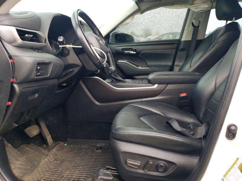 Aukcja sprzedaży 2022 Toyota Highlander, vin: 5TDGZRBH5NS206267, numer aukcji: 55809256