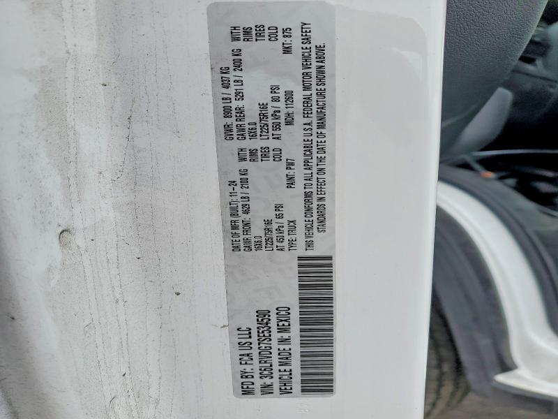2025 Ram Promaster 2500 მანქანა იყიდება აუქციონზე, vin: 3C6LRVDG7SE534590, აუქციონის ნომერი: 46320446