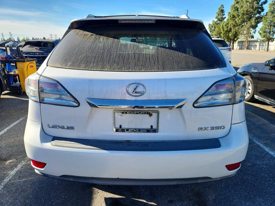 79292255 :رقم المزاد ، 2T2ZK1BA1AC020015 vin ، 2010 Lexus Rx 350 مزاد بيع