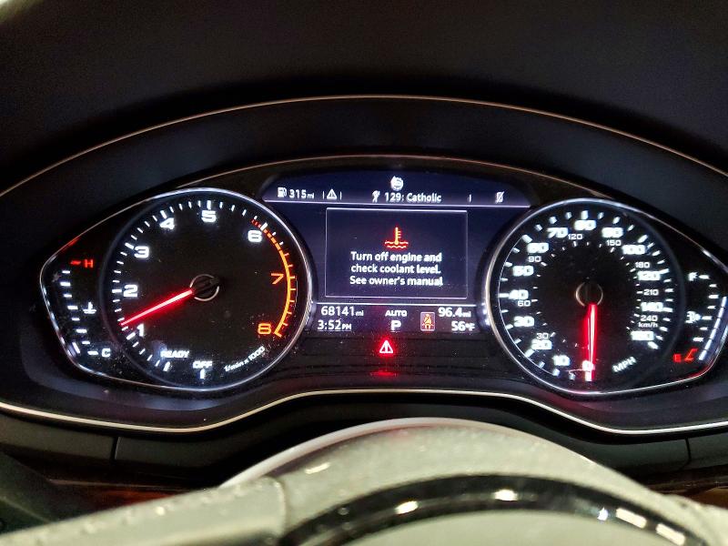 Продаж на аукціоні авто 2019 Audi A4, vin: WAUDNAF45KA003263, номер лоту: 47659996