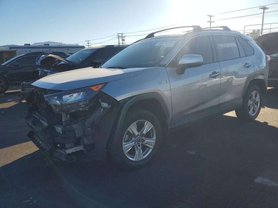 48961636 :رقم المزاد ، JTMMWRFV1KD518041 vin ، 2019 Toyota Rav4 Hybd مزاد بيع