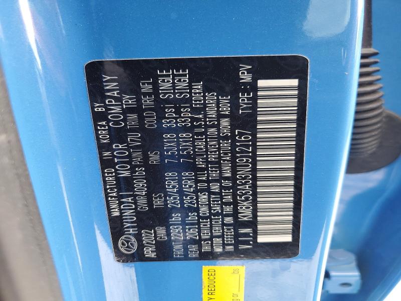 Продажа на аукционе авто 2022 Hyundai Kona, vin: KM8K53A33NU912167, номер лота: 47503486