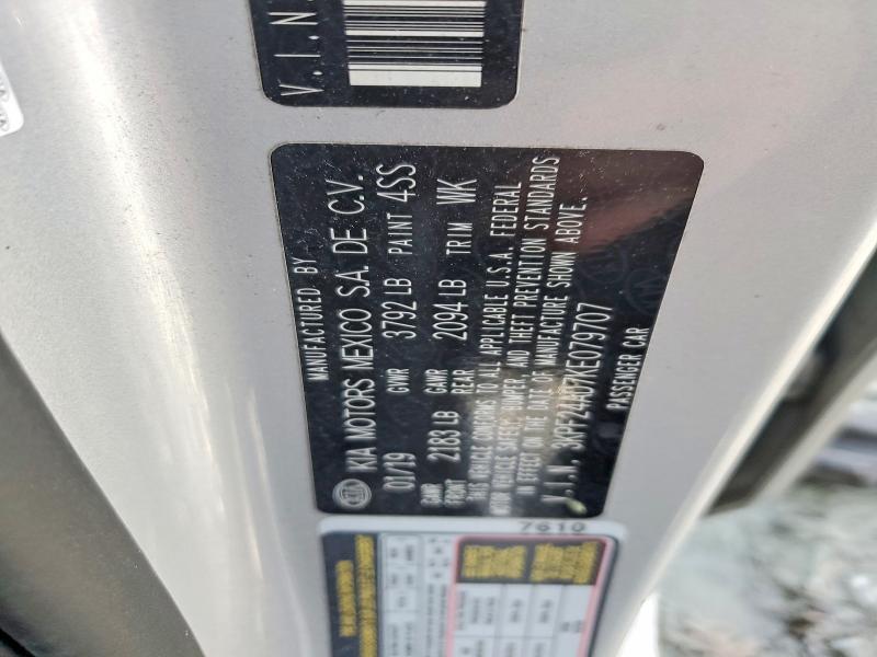 Продажа на аукционе авто 2019 Kia Forte, vin: 3KPF24AD7KE079707, номер лота: 46353436