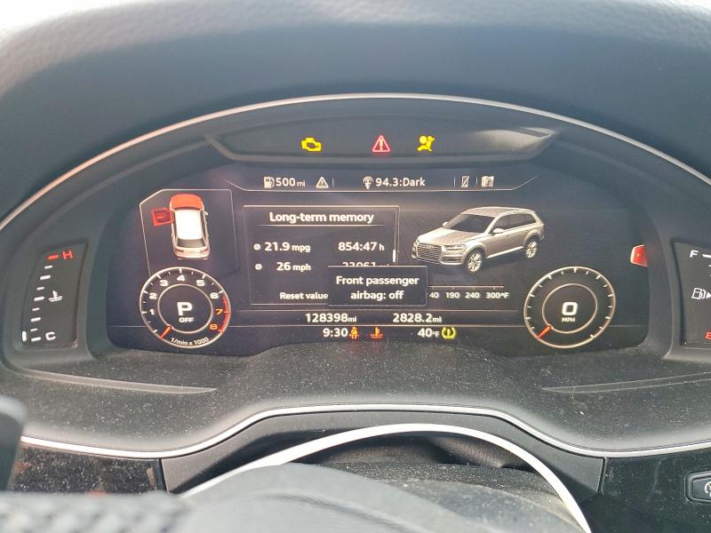 Продаж на аукціоні авто 2019 Audi Q7, vin: WA1LAAF72KD044415, номер лоту: 45888216