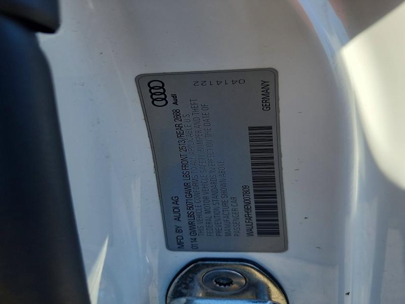 Aukcja sprzedaży 2014 Audi A5, vin: WAULFAFH9EN007809, numer aukcji: 41968766