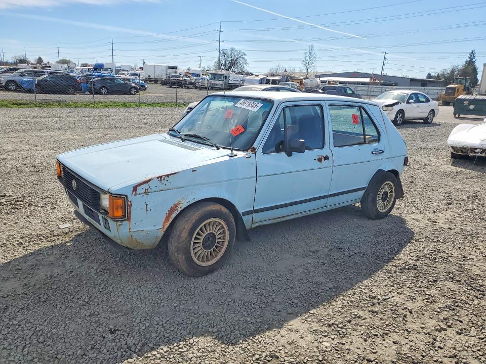 46919846 :رقم المزاد ، 1VWFG0171BV187043 vin ، 1981 Volkswagen Rabbit مزاد بيع