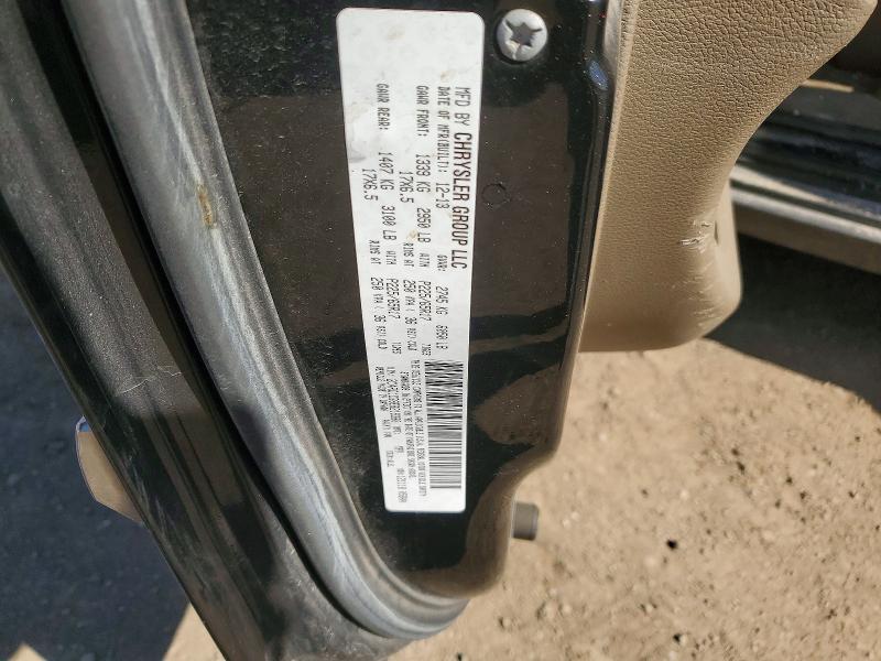 47600856 :رقم المزاد ، 2C4RC1CG8ER219380 vin ، 2014 Chrysler Town & Country مزاد بيع