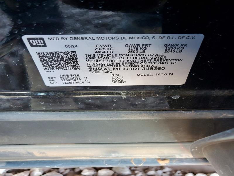 Aukcja sprzedaży 2024 Gmc Terrain, vin: 3GKALMEG3RL345360, numer aukcji: 46396206