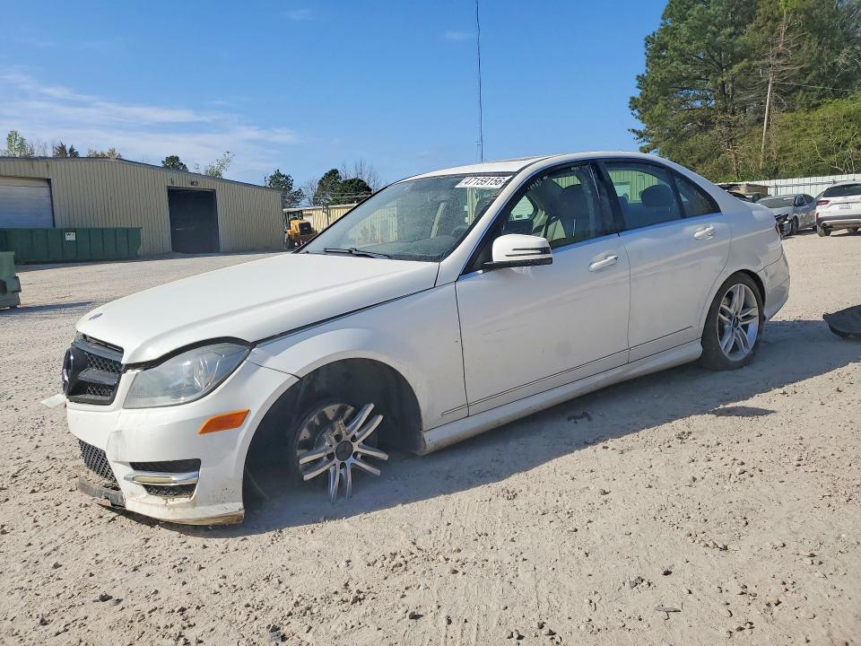 Auction sale of the 2013 Mercedes-benz C, vin: WDDGF8ABXDR278391, lot number: 47159156