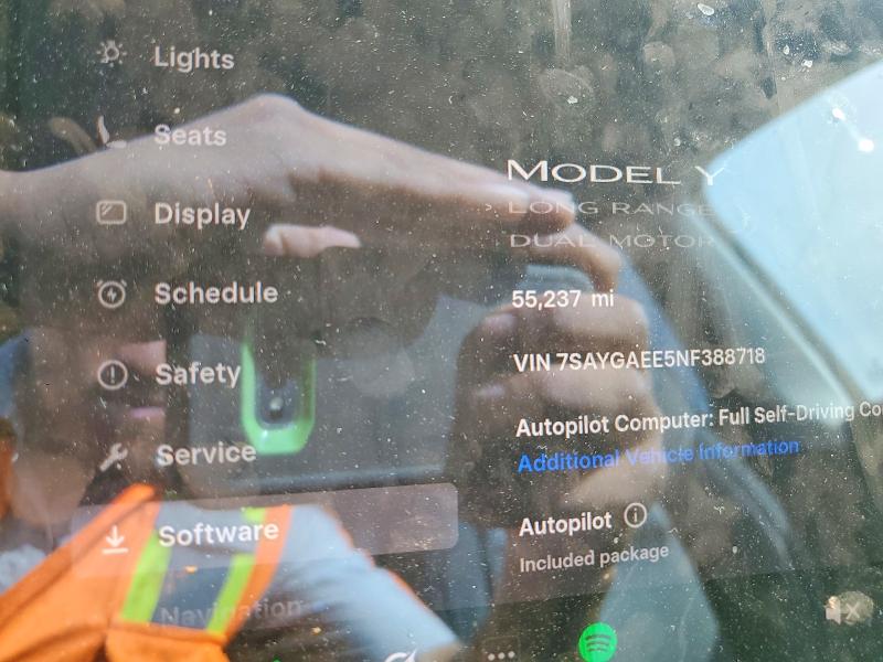 Продажа на аукционе авто 2022 Tesla Model Y, vin: 7SAYGAEE5NF388718, номер лота: 79903185