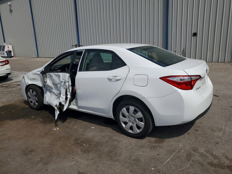 47433606 :رقم المزاد ، 5YFBURHE0FP287128 vin ، 2015 Toyota Corolla مزاد بيع
