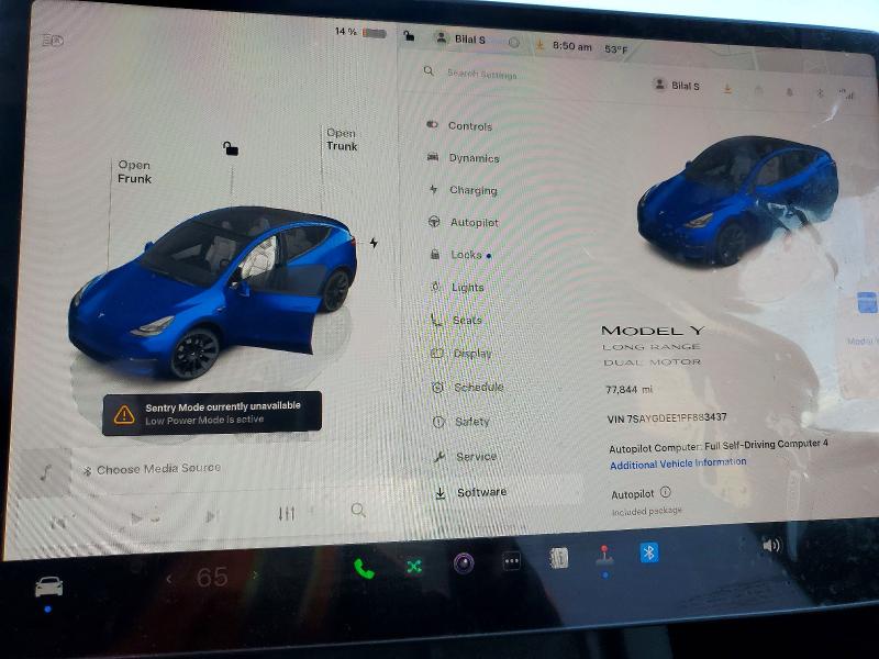 45478456 :رقم المزاد ، 7SAYGDEE1PF883437 vin ، 2023 Tesla Model Y مزاد بيع