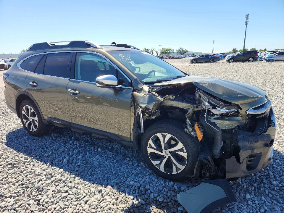 47173356 :رقم المزاد ، 4S4BTGPD6M3136733 vin ، 2021 Subaru Outback مزاد بيع