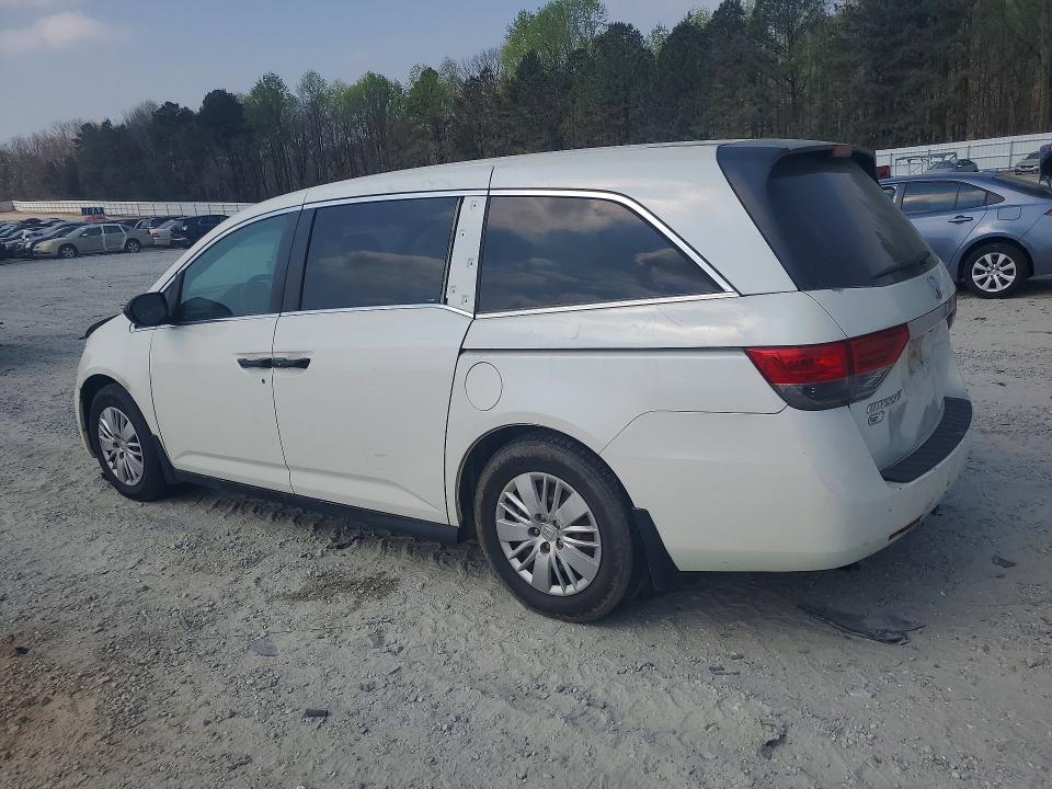47608776 :رقم المزاد ، 5FNRL5H26FB129954 vin ، 2015 Honda Odyssey مزاد بيع
