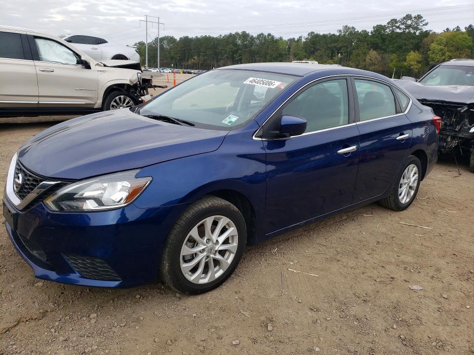46405086 :رقم المزاد ، 3N1AB7AP6KY361280 vin ، 2019 Nissan Sentra مزاد بيع