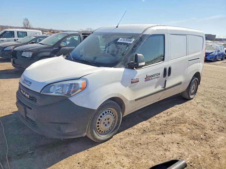 2019 Ram Promaster City მანქანა იყიდება აუქციონზე, vin: ZFBHRFAB4K6N61025, აუქციონის ნომერი: 47639996