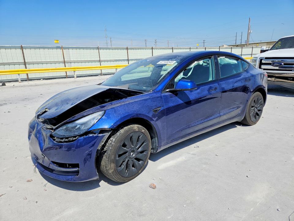 Продажа на аукционе авто 2023 Tesla Model 3, vin: 5YJ3E1EA5PF654655, номер лота: 47165546