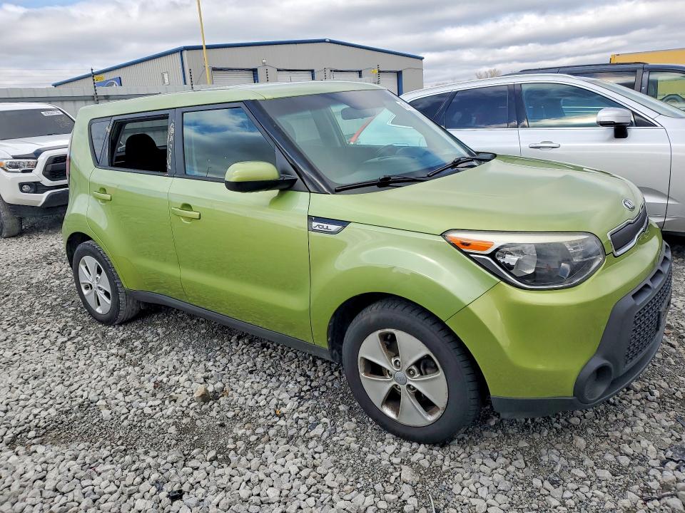 2016 Kia Soul მანქანა იყიდება აუქციონზე, vin: KNDJN2A27G7828095, აუქციონის ნომერი: 45491526