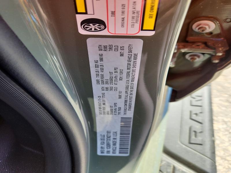 Продажа на аукционе авто 2026 Ram 1500, vin: 1C6SRFFTXTN271181, номер лота: 47020446