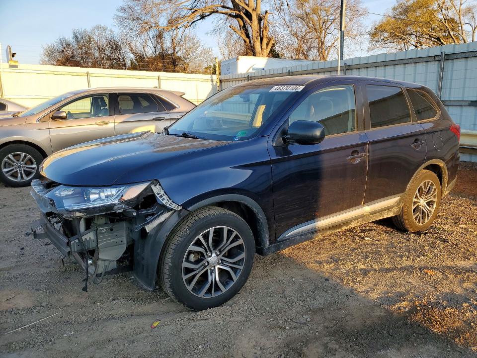 Продаж на аукціоні авто 2018 Mitsubishi Outlander, vin: JA4AZ2A36JZ003037, номер лоту: 46370106