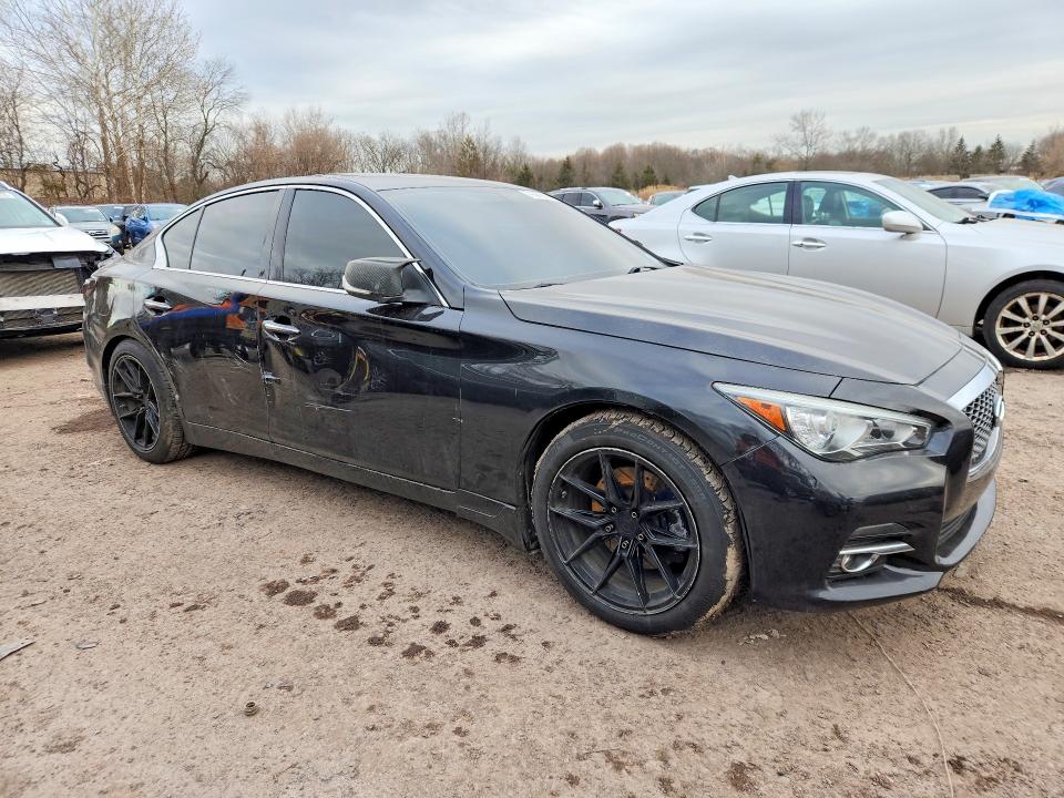 79360215 :رقم المزاد ، JN1BV7AP2FM330323 vin ، 2015 Infiniti Q50 مزاد بيع