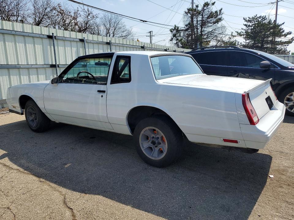 1987 Chev Monte Carlo მანქანა იყიდება აუქციონზე, vin: 1G1GZ11G4HP131739, აუქციონის ნომერი: 46446466