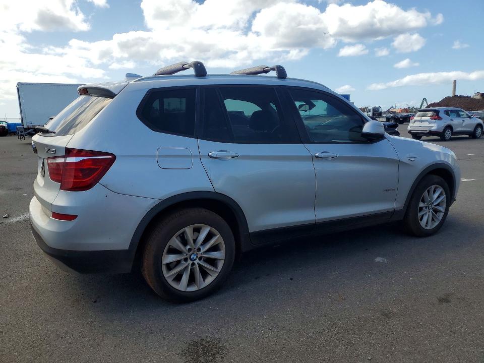 2017 Bmw X3 მანქანა იყიდება აუქციონზე, vin: 5UXWX9C58H0D97911, აუქციონის ნომერი: 46775856